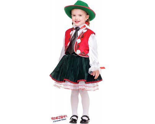 Costume carnevale - TIROLESE BIMBA